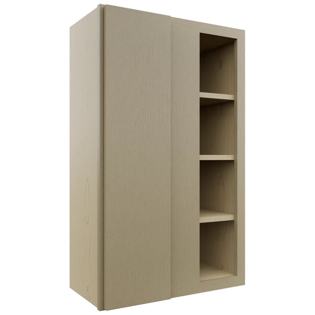 Fabuwood Luxe Desert Oak WBC2439 Wall Corner Blind Cabinet, Front View