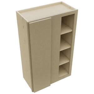 Fabuwood Luxe Desert Oak WBC2439 Wall Corner Blind Cabinet, Top View