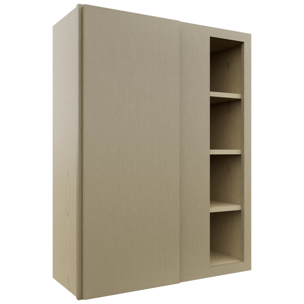 Fabuwood Luxe Desert Oak WBC3039 Wall Corner Blind Cabinet, Front View