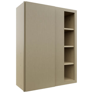 Fabuwood Luxe Desert Oak WBC3039 Wall Corner Blind Cabinet, Front View