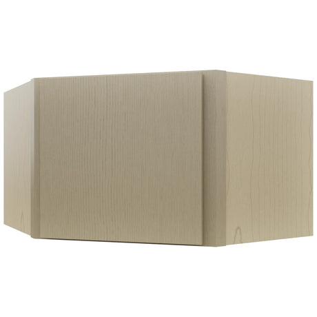Fabuwood Luxe Desert Oak WDC2415 Wall Corner Diagonal Cabinet, Front View