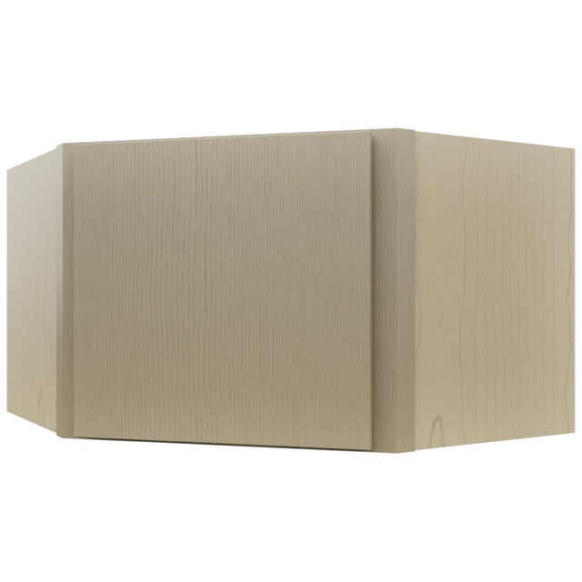Fabuwood Luxe Desert Oak WDC2415 Wall Corner Diagonal Cabinet, Front View