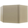 Fabuwood Luxe Desert Oak WDC2418 Wall Corner Diagonal Cabinet, Front View