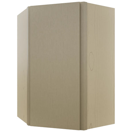 Fabuwood Luxe Desert Oak WDC2436 Wall Corner Diagonal Cabinet, Front View