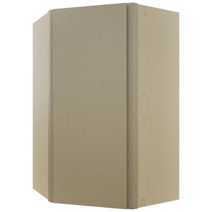 Fabuwood Luxe Desert Oak WDC2439 Wall Corner Diagonal Cabinet, Front View