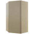 Fabuwood Luxe Desert Oak WDC2442 Wall Corner Diagonal Cabinet, Front View
