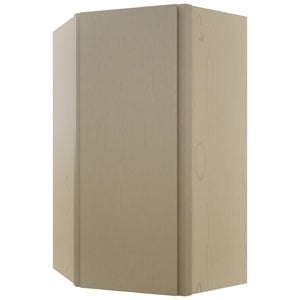 Fabuwood Luxe Desert Oak WDC2442 Wall Corner Diagonal Cabinet, Front View