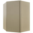 Fabuwood Luxe Desert Oak WDC2736 Wall Corner Diagonal Cabinet, Front View