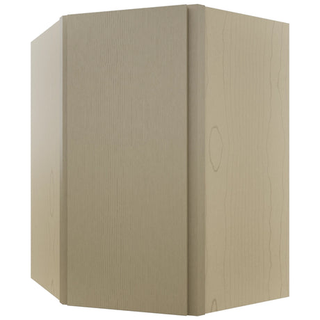 Fabuwood Luxe Desert Oak WDC2736 Wall Corner Diagonal Cabinet, Front View
