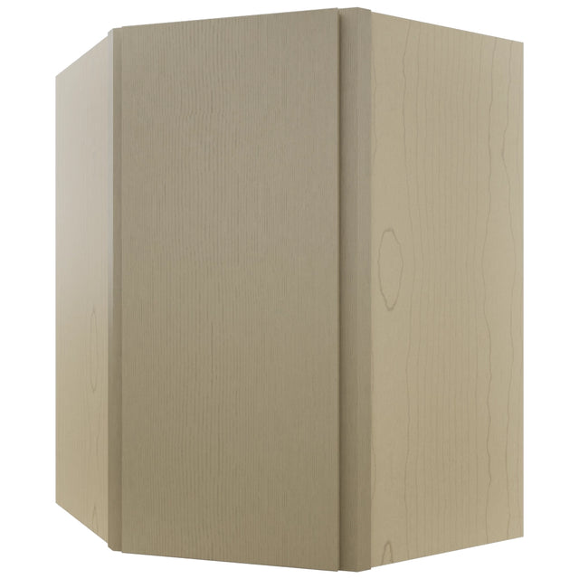 Fabuwood Luxe Desert Oak WDC2736 Wall Corner Diagonal Cabinet, Front View