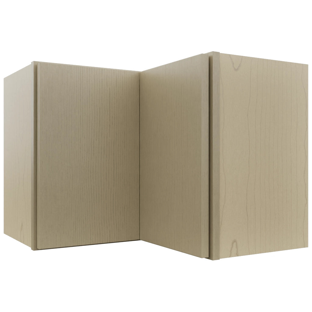 Fabuwood Luxe Desert Oak WPC2418 Wall Corner Pie Cabinet, Front View