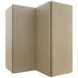 Fabuwood Luxe Desert Oak WPC2430 Wall Corner Pie Cabinet, Front View