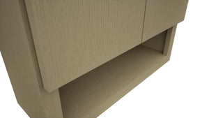 Fabuwood Luxe Desert Oak WVS2430 Vanity Wall Storage, Detail View