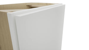 Fabuwood Luxe Frost B18FD-12D Base Full Door Cabinet, Detail View