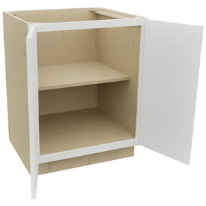 Fabuwood Luxe Frost B27FD Base Full Door Cabinet, Open View