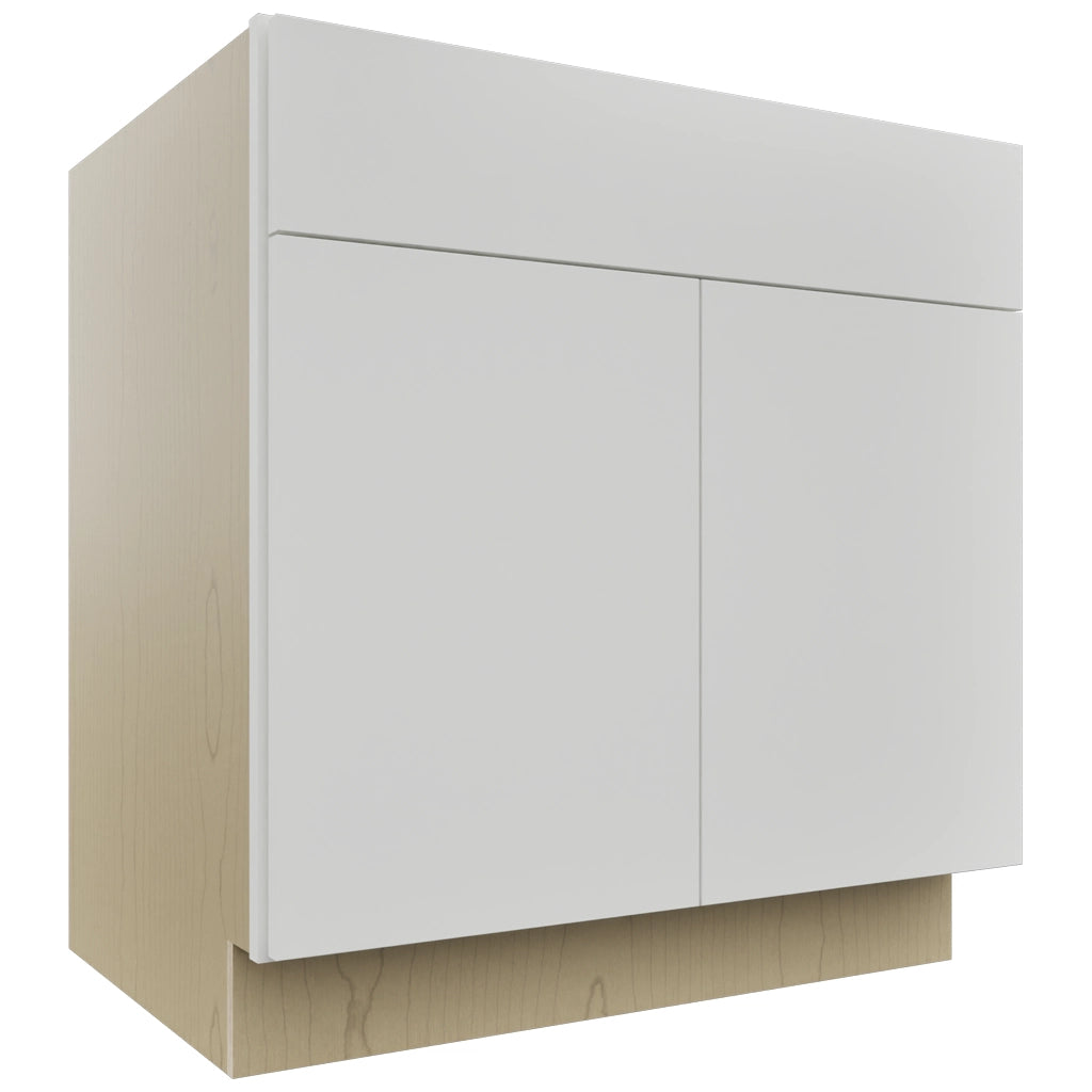 Fabuwood Luxe Frost B33SDF Base Standard Cabinet, Front View