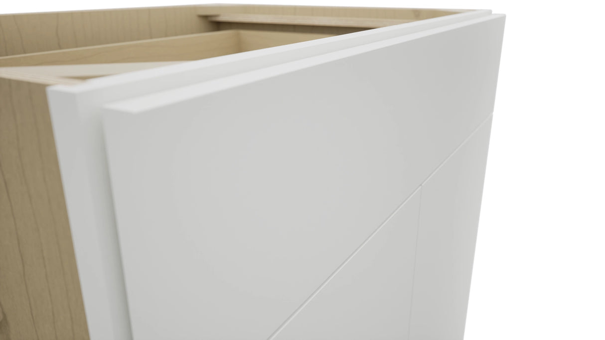 Fabuwood Luxe Frost B33SDF Base Standard Cabinet, Detail View