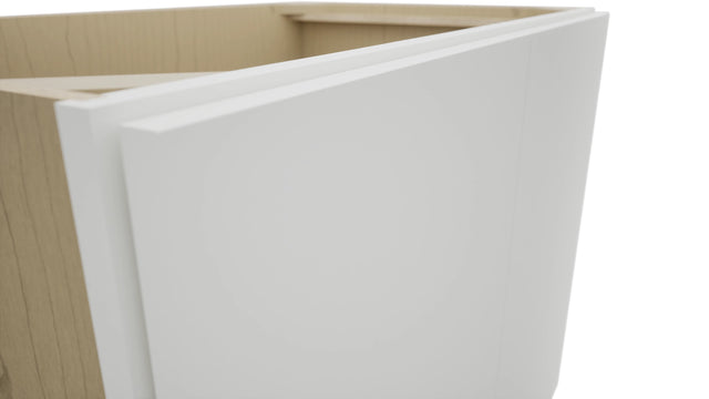 Fabuwood Luxe Frost B39FD Base Full Door Cabinet, Detail View