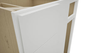 Fabuwood Luxe Frost BLB36/39 Base Corner Blind Cabinet, Detail View