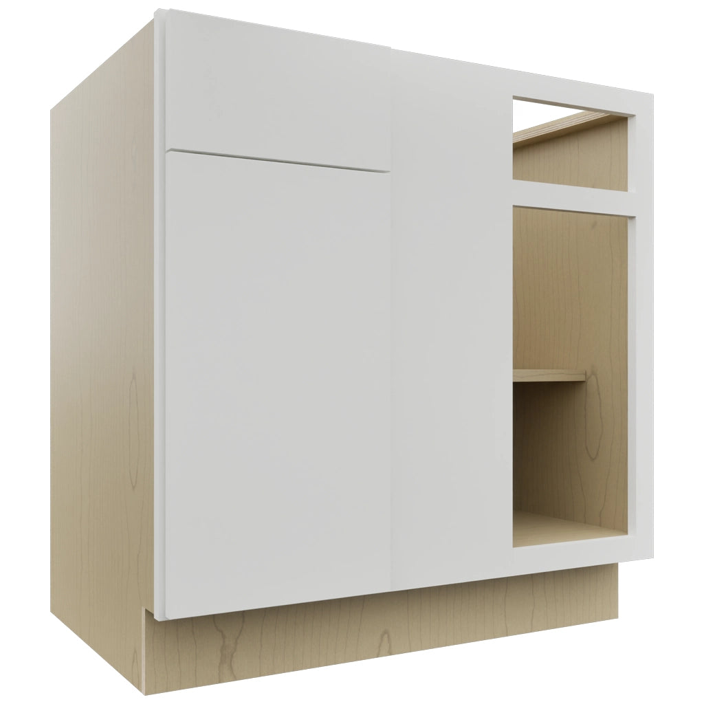Fabuwood Luxe Frost BLB39/42 Base Corner Blind Cabinet, Front View
