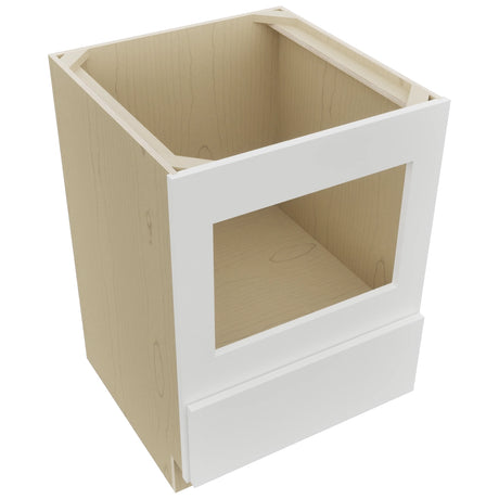 Fabuwood Luxe Frost BMC24 Base Microwave Cabinet, Top View