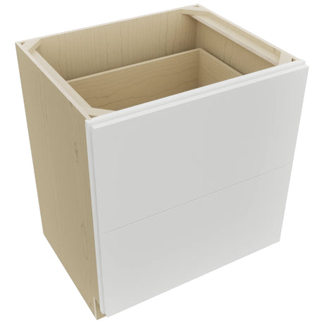 Fabuwood Luxe Frost DB30-2 Base 2 Drawers Cabinet, Top View
