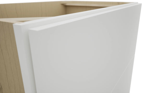 Fabuwood Luxe Frost DB36-2 Base 2 Drawers Cabinet, Detail View