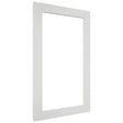 Fabuwood Luxe Frost DS DFG1830 Wall Prepped Door, Front View