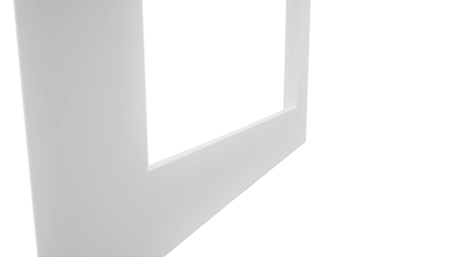 Fabuwood Luxe Frost DS DFG1842 Wall Prepped Door, Detail View