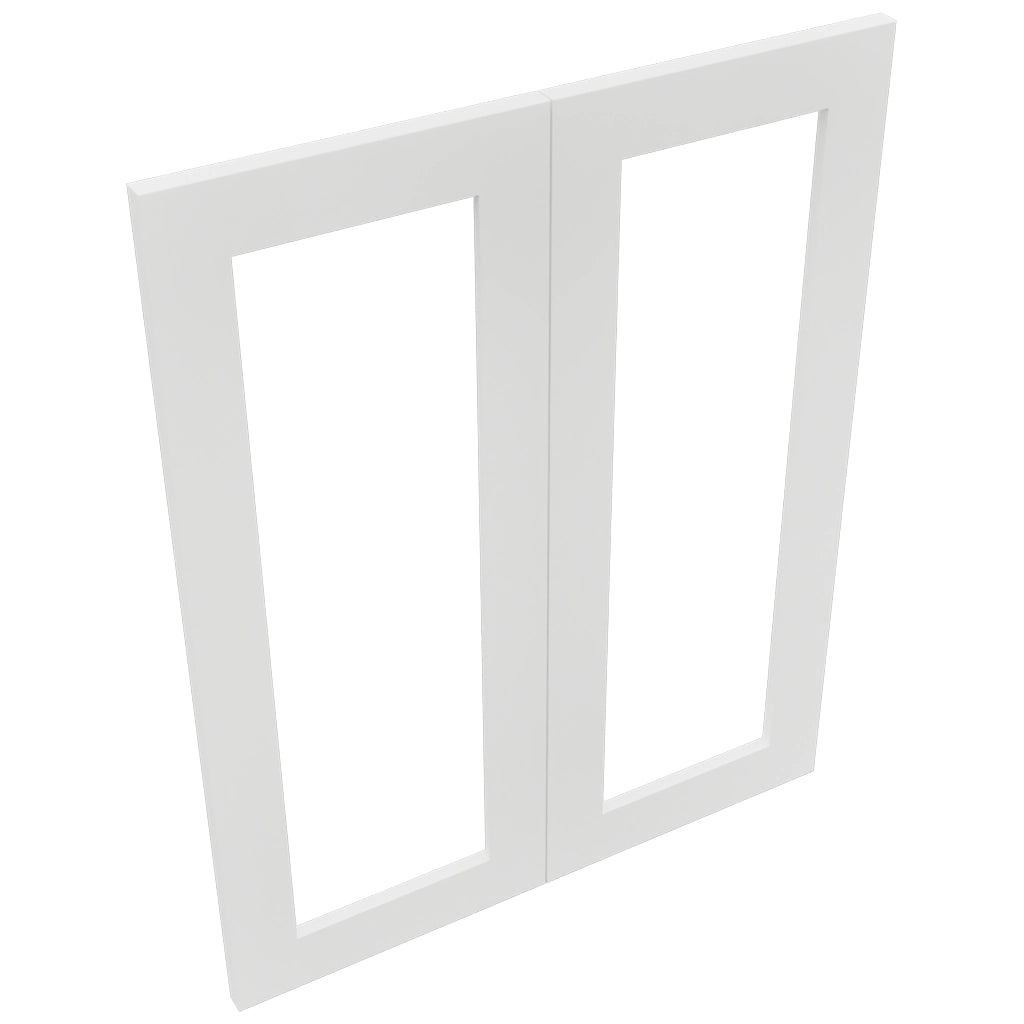 Fabuwood Luxe Frost DS DFG2430 Wall Prepped Door, Top View