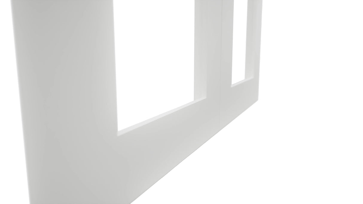 Fabuwood Luxe Frost DS DFG2436 Wall Prepped Door, Detail View