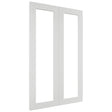 Fabuwood Luxe Frost DS DFG2439 Wall Prepped Door, Front View