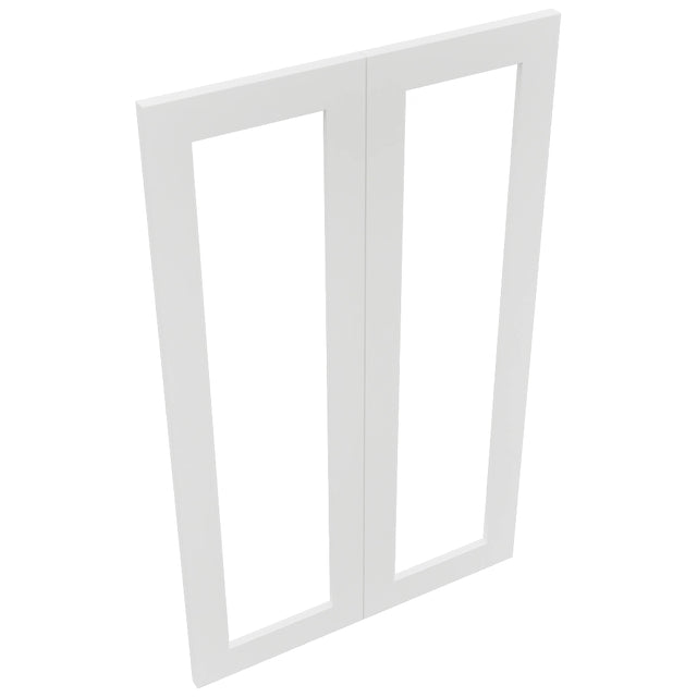 Fabuwood Luxe Frost DS DFG2439 Wall Prepped Door, Top View