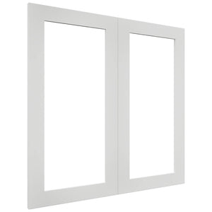 Fabuwood Luxe Frost DS DFG3030 Wall Prepped Door, Front View