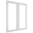 Fabuwood Luxe Frost DS DFG3036 Wall Prepped Door, Front View