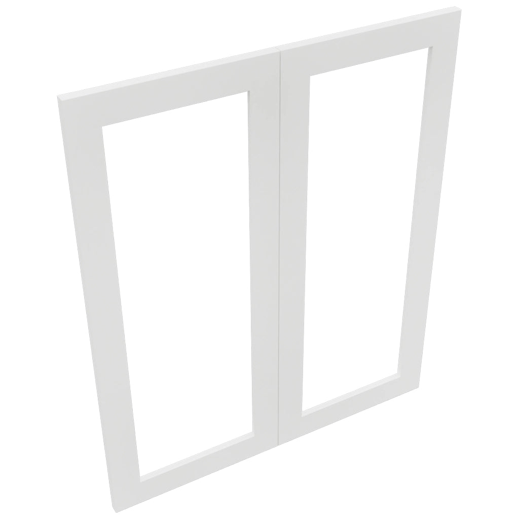 Fabuwood Luxe Frost DS DFG3036 Wall Prepped Door, Top View