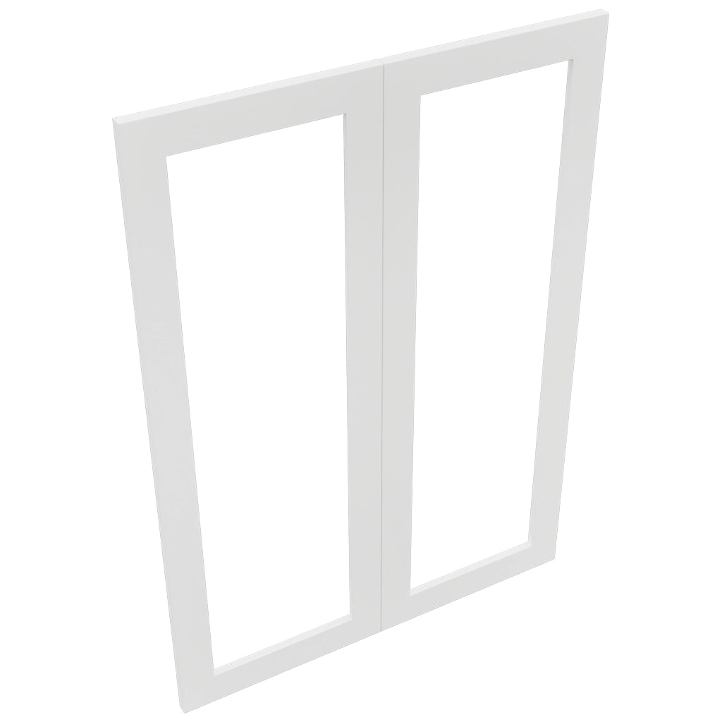 Fabuwood Luxe Frost DS DFG3042 Wall Prepped Door, Top View