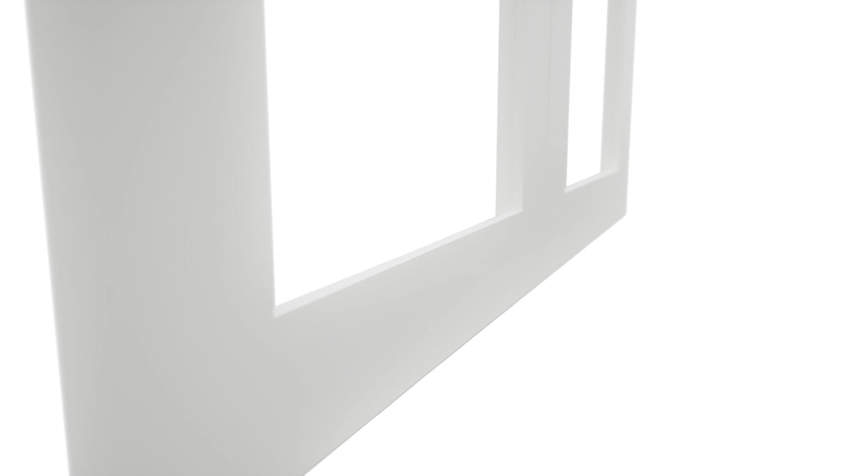 Fabuwood Luxe Frost DS DFG3042 Wall Prepped Door, Detail View