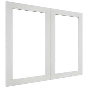 Fabuwood Luxe Frost DS DFG3630 Wall Prepped Door, Front View