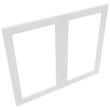 Fabuwood Luxe Frost DS DFG3630 Wall Prepped Door, Top View
