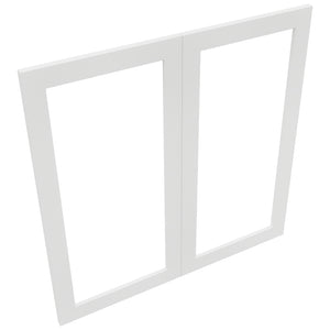 Fabuwood Luxe Frost DS DFG3636 Wall Prepped Door, Top View