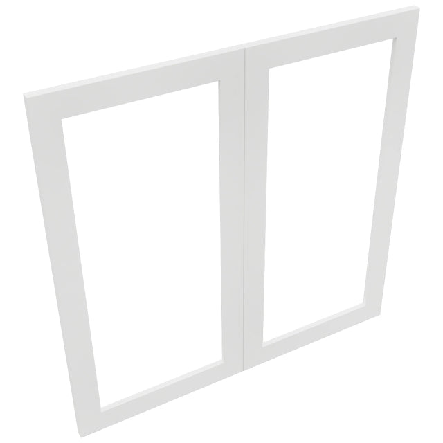 Fabuwood Luxe Frost DS DFG3636 Wall Prepped Door, Top View