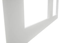 Fabuwood Luxe Frost DS DFG3636 Wall Prepped Door, Detail View