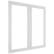 Fabuwood Luxe Frost DS DFG3639 Wall Prepped Door, Front View