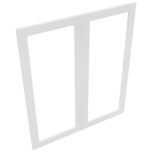 Fabuwood Luxe Frost DS DFG3642 Wall Prepped Door, Top View