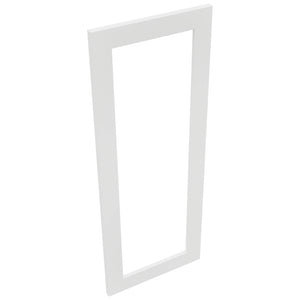 Fabuwood Luxe Frost DS DFGD2439 Wall Prepped Door, Top View