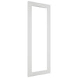 Fabuwood Luxe Frost DS DFGD2442 Wall Prepped Door, Front View