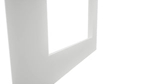 Fabuwood Luxe Frost DS DFGD2442 Wall Prepped Door, Detail View