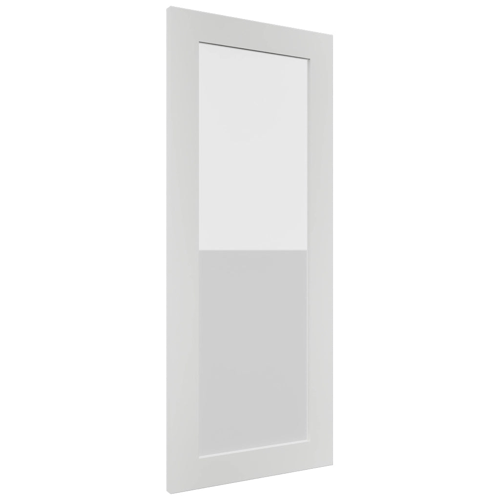 Fabuwood Luxe Frost DS GDW1536 Wall Glass Door, Front View