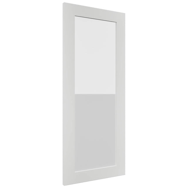 Fabuwood Luxe Frost DS GDW1536 Wall Glass Door, Front View